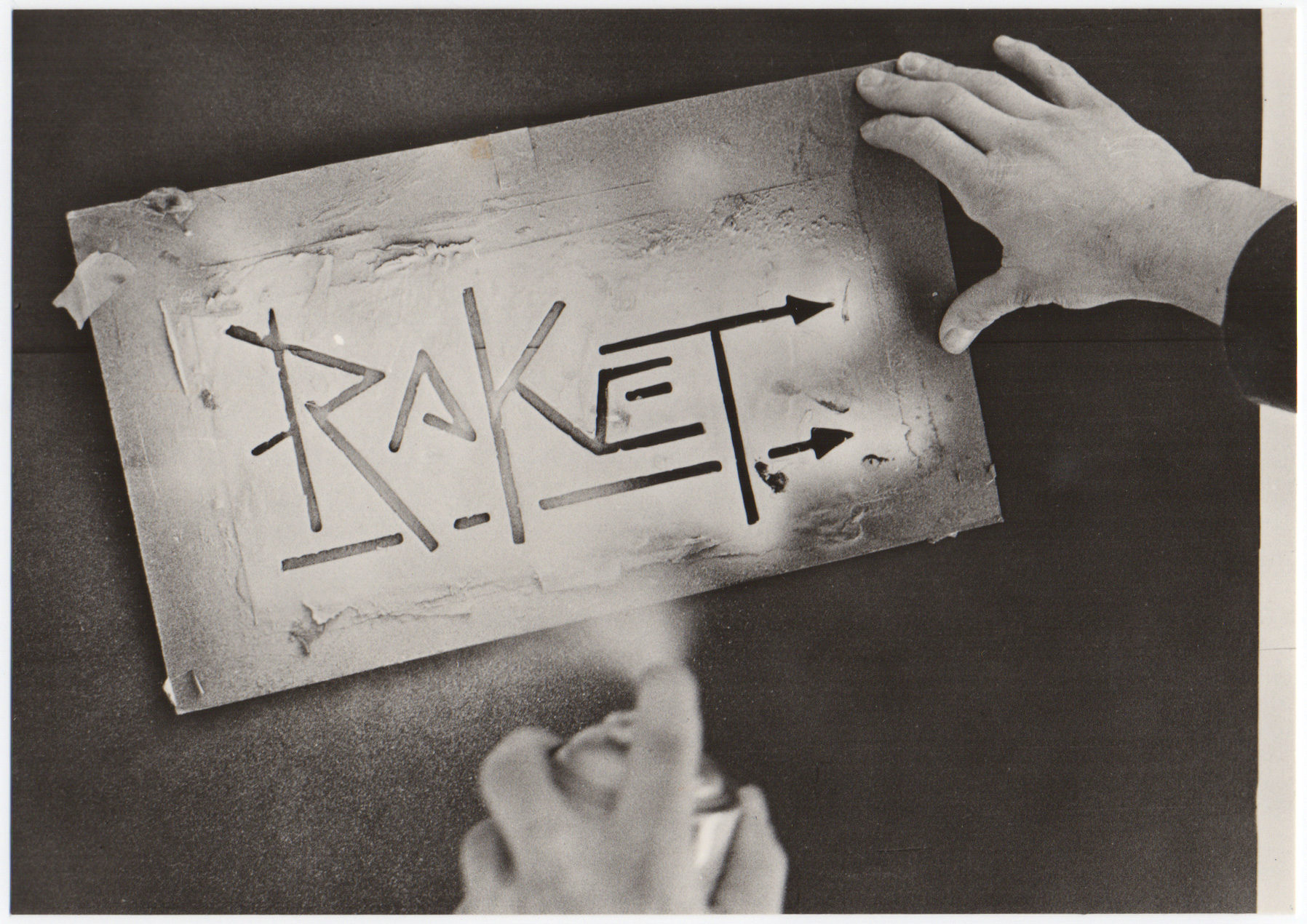 Postcard included in the zine Raket nº9. Rotterdam, Feb 1980. Diana Ozon archive.